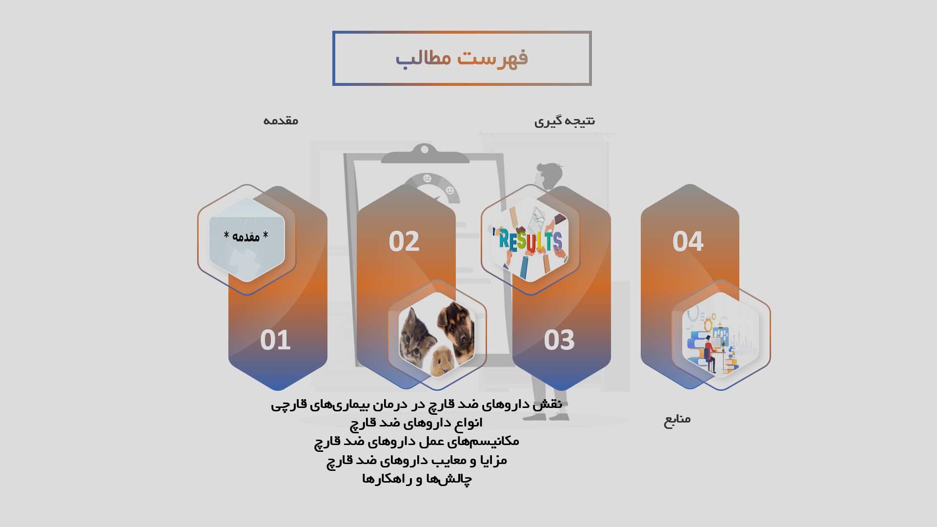 پاورپوینت استفاده از داروهای ضد قارچ در حیوانات خانگی